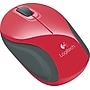 Logitech M187 Mini Wireless Ambidextrous Optical USB Mouse, Red (910-002727)~#|#~s0605687_sc7