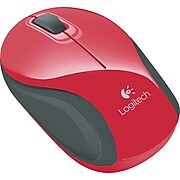 Logitech 910-002727 Wireless Advanced Optical Mouse, Red