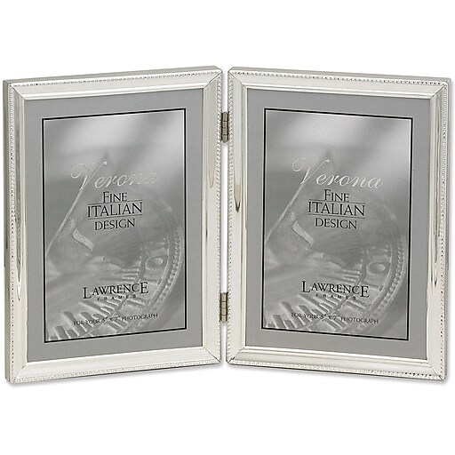 Shop Staples for Lawrence Frames Verona Collection 5" x 7" Metal Silver