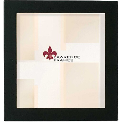 Shop Staples for Lawrence Frames 5" x 5" Wooden Black Picture Frame