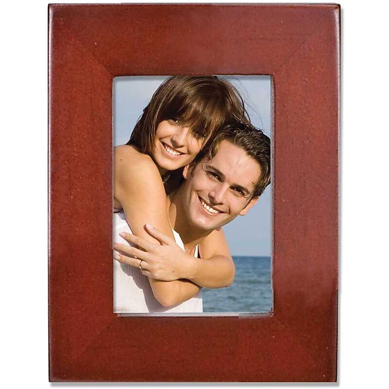 Lawrence Frames Gallery Collection 2" x 3" Walnut Wood Picture Frame (755623) image 1