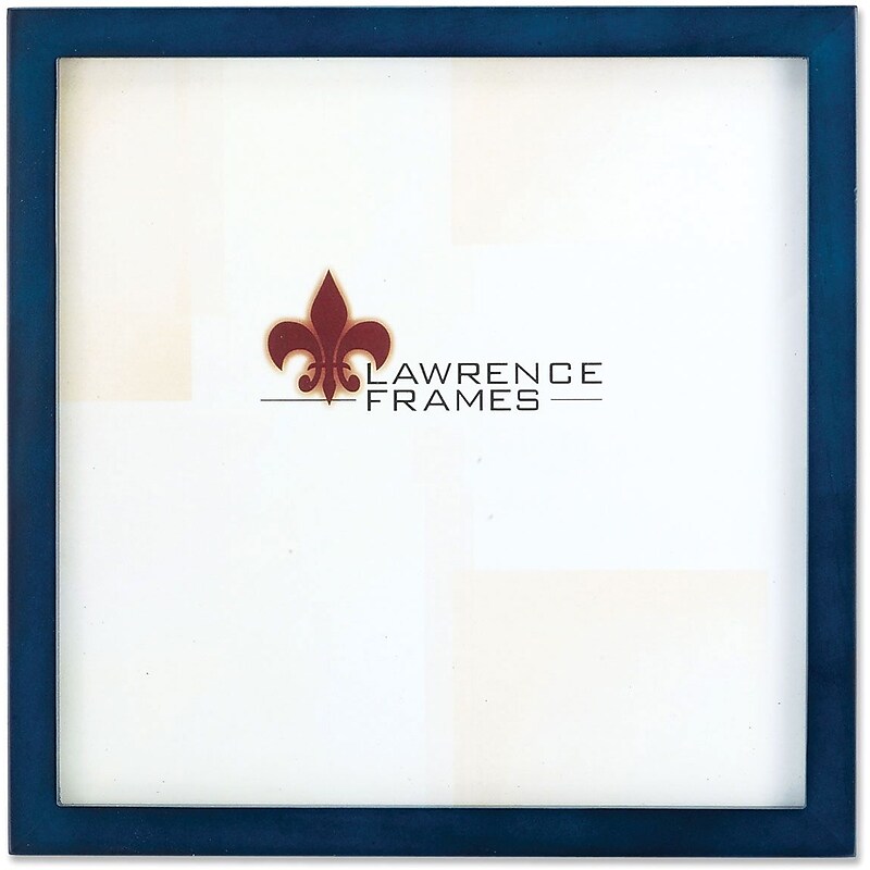 Lawrence Frames Gallery Collection 10" x 10" Wood Picture Frame, Blue (755710) image 1