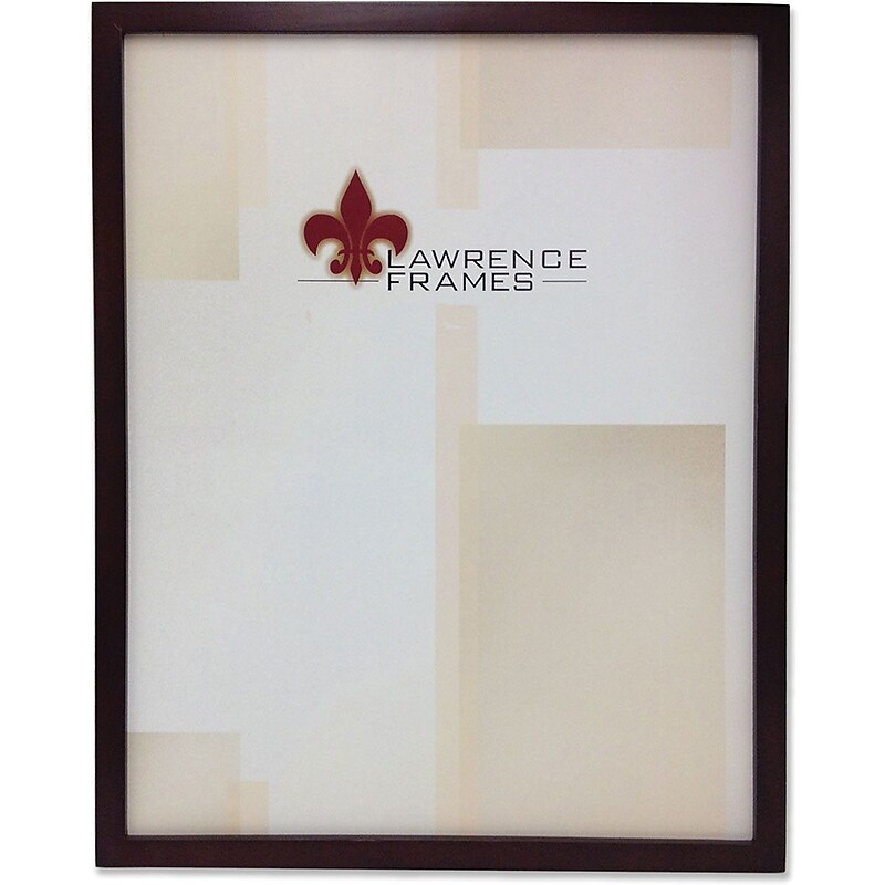Lawrence Frames 8.5" x 11" Wooden Espresso Picture Frame (755981) image 1