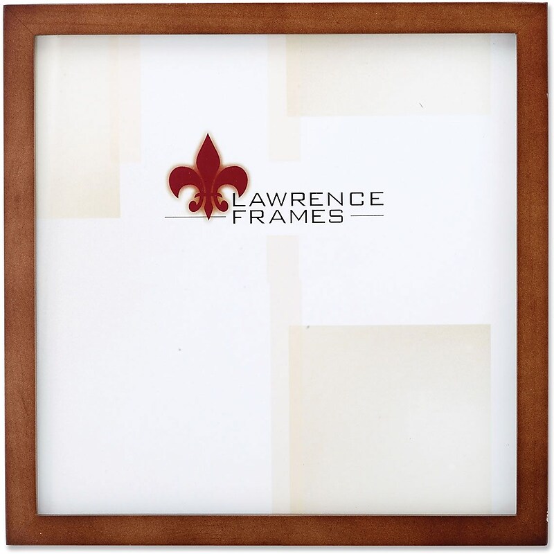 Lawrence Frames Gallery Collection 12" x 12" Nutmeg Wood Picture Frame (766012) image 1