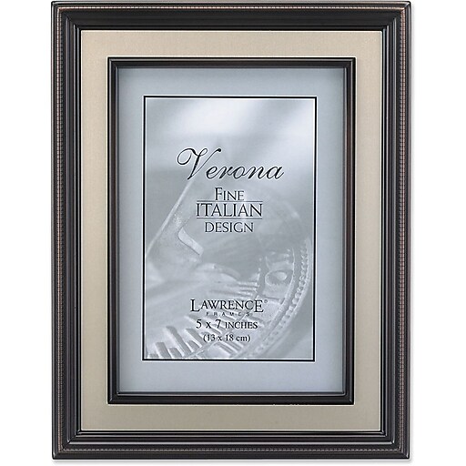 Shop Staples for Lawrence Frames Verona Collection 5" x 7" Metal