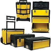 Trademark Tools™ 3-in-1 Oversized Portable Tool Chest, 28" x 19 1/2" x 11 1/2"