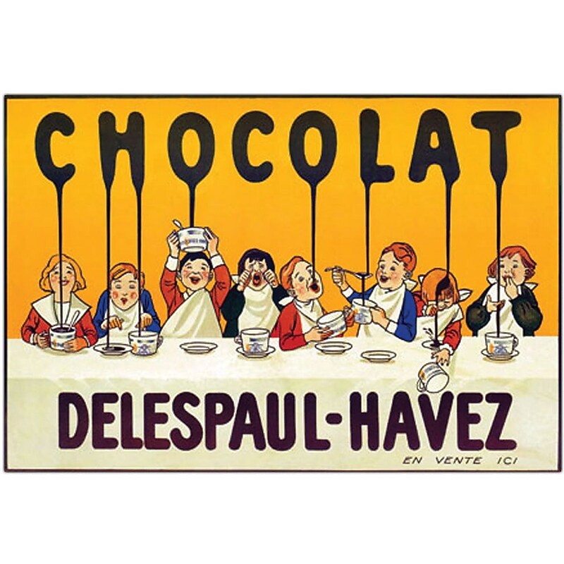 Trademark Global "Chocolate Delespaul Havez" Canvas Art, 32" x 47" image 1