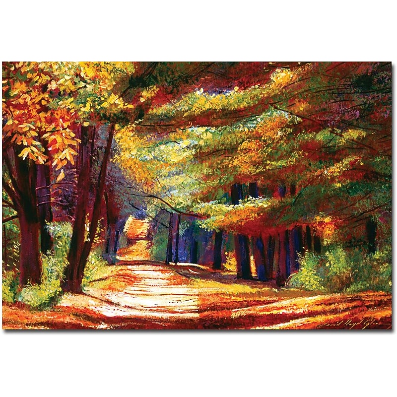 Trademark Global David Lloyd Glover "September Song" Canvas Art, 22" x 32" image 1