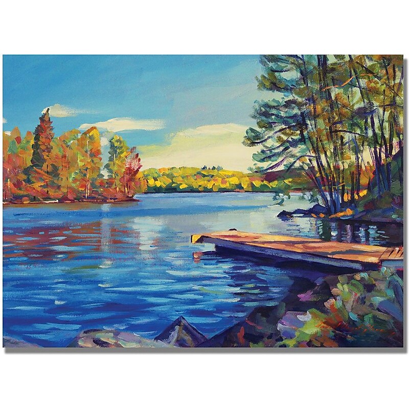 Trademark Global David Lloyd Glover "End of Summer" Canvas Art, 18" x 24" image 1