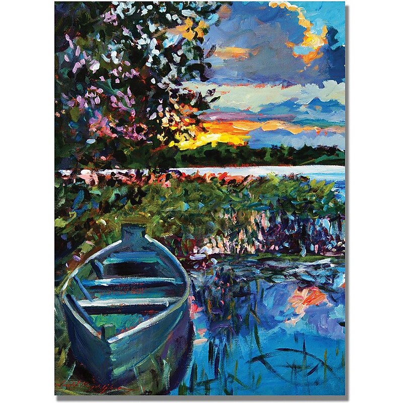 Trademark Global David Lloyd Glover "Days End" Canvas Art, 18" x 24" image 1