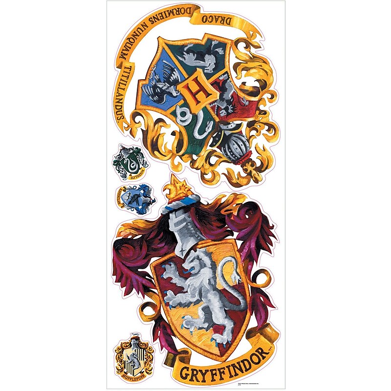 RoomMates® Hogwarts Crest Peel and Stick Giant Wall Decal, 18" x 40" image 1