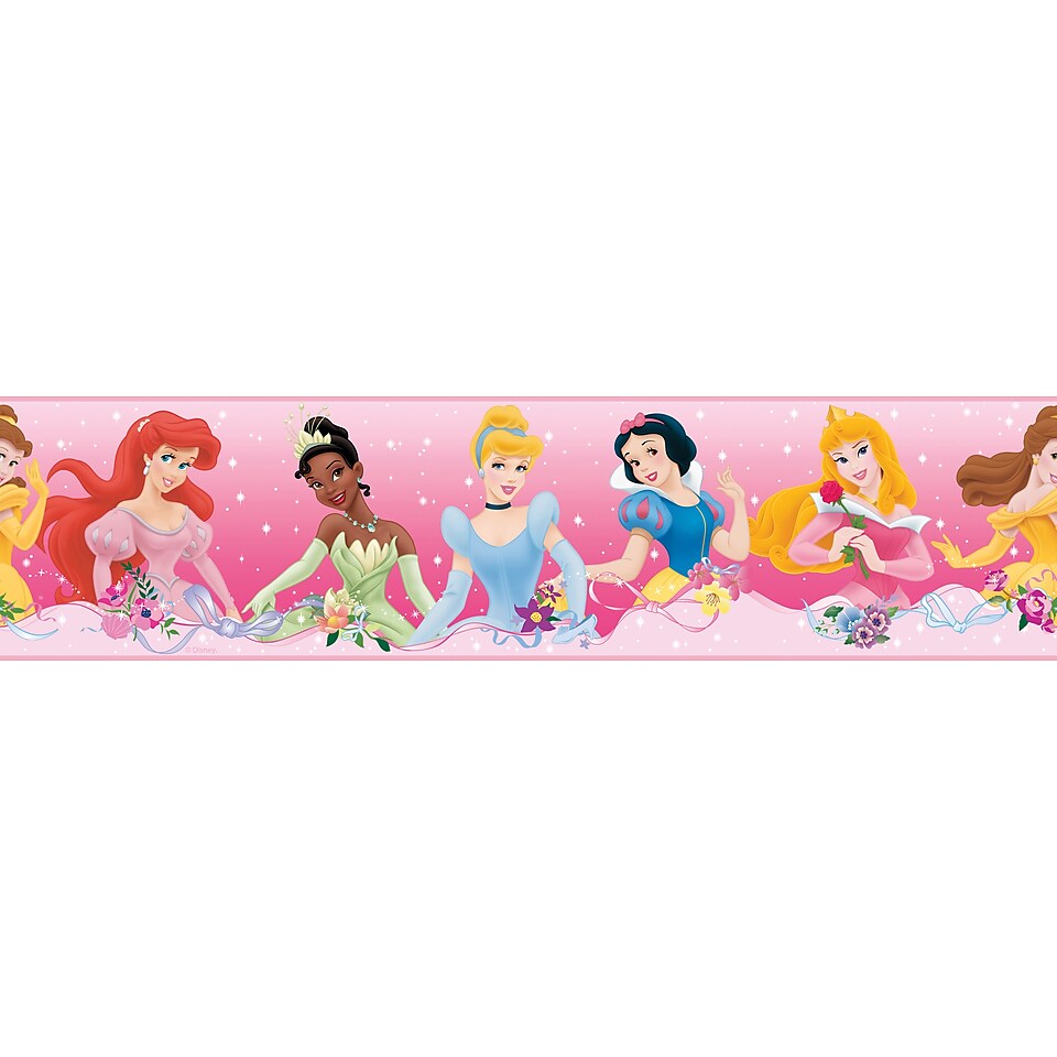 RoomMates Disney Princess Dream Peel and Stick Borders  Make More Happen at