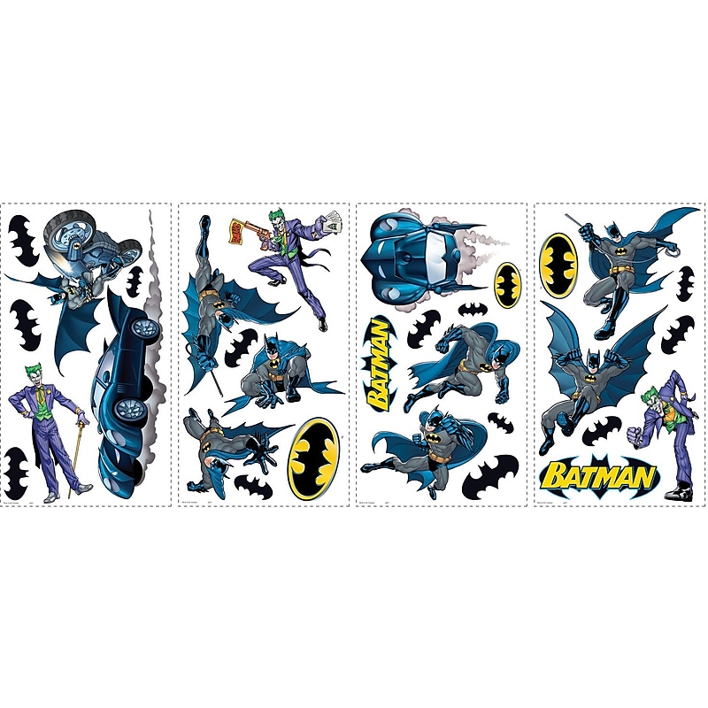 RoomMates® Batman™ Gotham Guardian Peel and Stick Wall Decal, 10" x 18" image 1