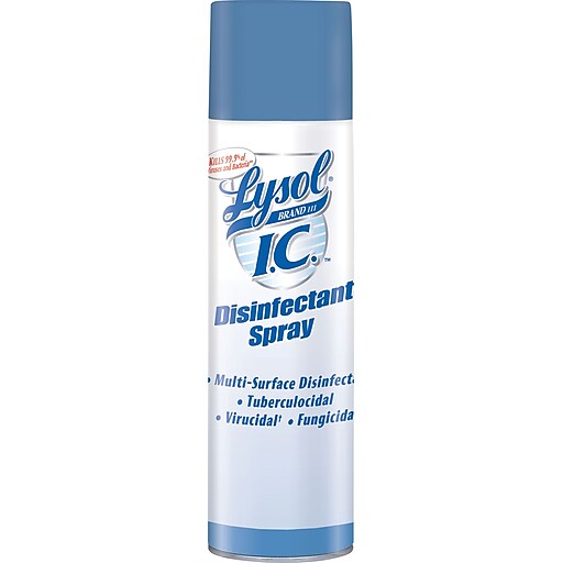 Staples shop lysol spray