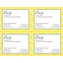 Great Papers® Fresh Slate Damask 4-up Postcards, 80/Pack (2012141PK2)~#|#~s0612151_sc7