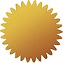 Great Papers Gold Foil Value Certificate Seals, 1.75" Diameter, 100/Pack (949351)~#|#~s0612175_sc7
