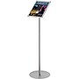 Deflect-O Document Holder, 8.5" x 11", Freestanding, Silver Steel (692045)~#|#~s0612866_sc7