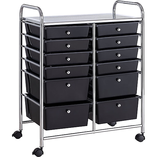 Whalen Rolling Storage Organizer, 12Drawer at Staples
