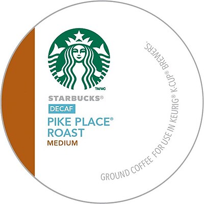 Starbucks - Pike Place Decaf Medium Roast K-Cup Pods 24-Pack (bb 11-22)