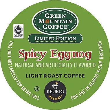 Green Mountain Pumpkin Spice, Gingerbread or Eggnog Coffee ...