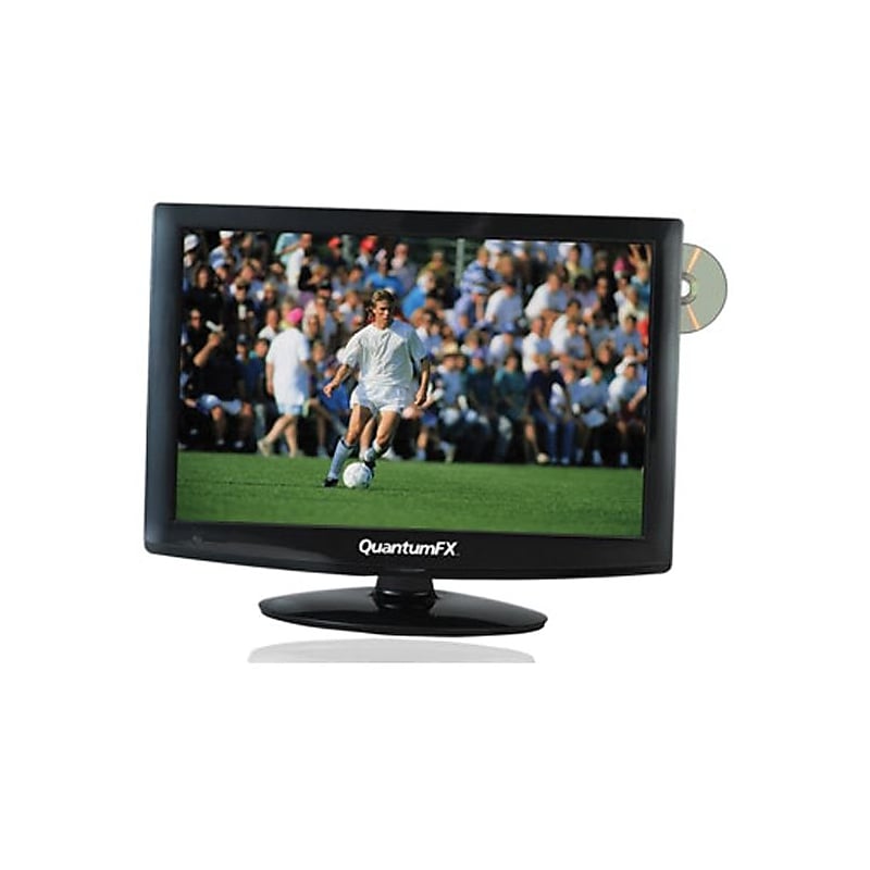 Quantum® FX 1366 x 768 1912D 18 1/2" LED Television With ATSC/NTSC Tuner and Built-In DVD Player image 1