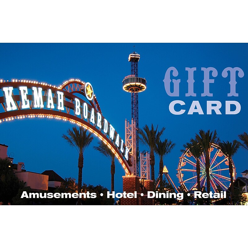 Kemah Boardwalk Gift Card $50 (Email Delivery) image 1