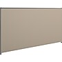 HON Verse Panel, 72"W x 42"H, Light Gray Finish, Gray Fabric (BSXP4272GYGY)~#|#~s0616183_sc7