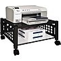 Vertiflex Metal Mobile Printer Stand with Lockable Wheels, Black (VF52009)~#|#~s0617863_sc7