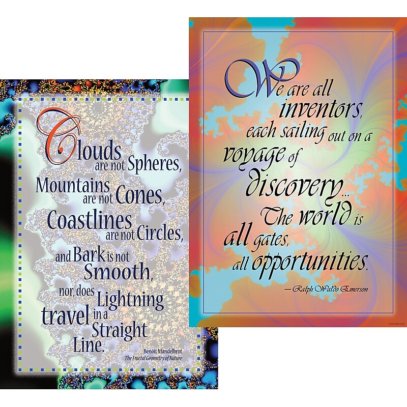 Barker Creek Unlimited Possibilities Poster Duet, 13 3/8" x 19" image 1