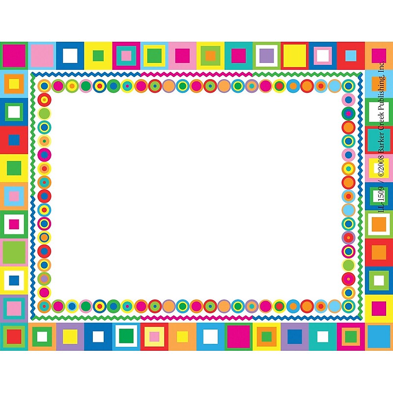 Barker Creek Self-adhesive Retro School Name Tags, 2.75" x 3.5", 45/Pack (LL1509) image 1