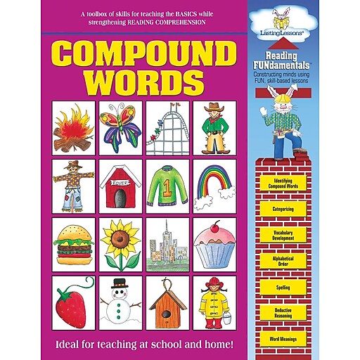 Barker Creek Compound Words Activity Book, 48 Pages Staples