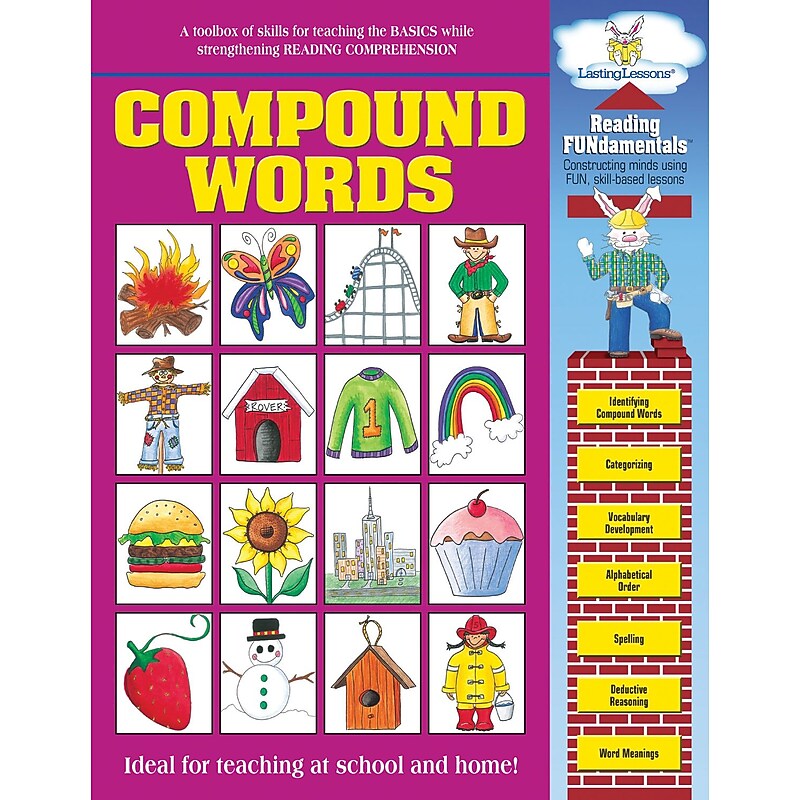 Barker Creek Compound Words Grammar Activity Book (LL1601) image 1