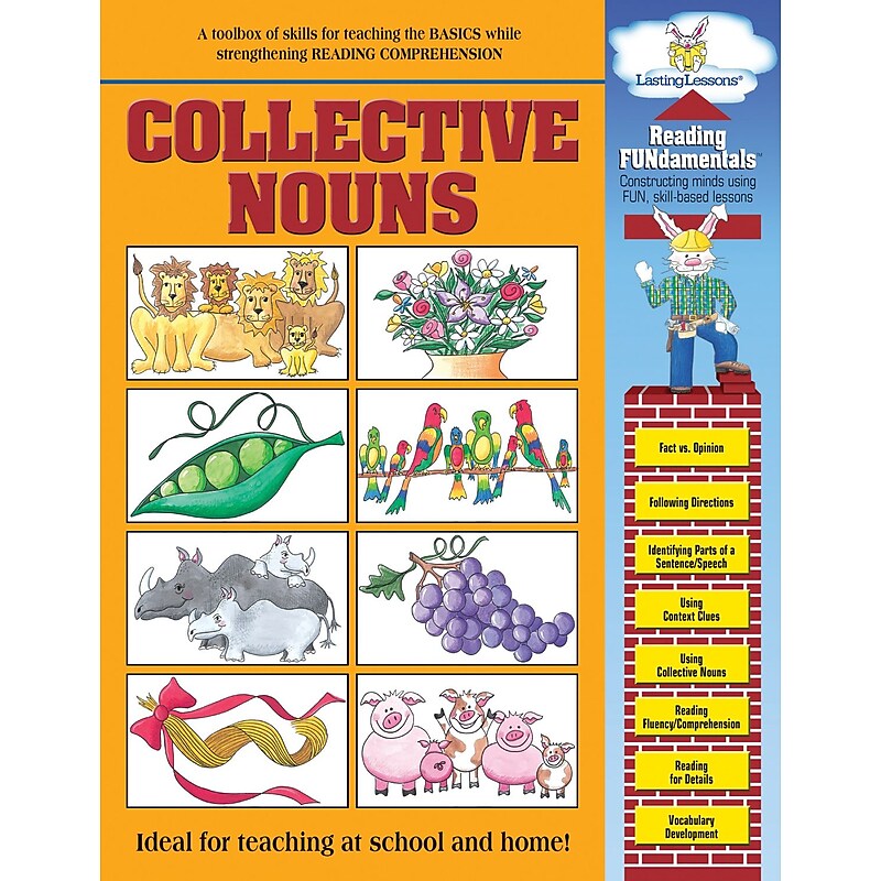 Barker Creek Collective Nouns Grammar Activity Book (LL1605) image 1