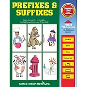 Barker Creek Prefixes & Suffixes Activity Book, 48 Pages