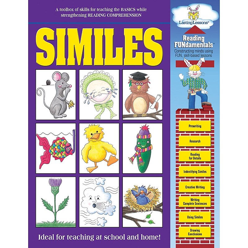 Barker Creek Similes Grammar Activity Book (LL1608) image 1