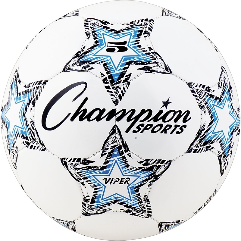 VIPER Soccer Ball, Size 5, White (CSIVIPER5) image 1