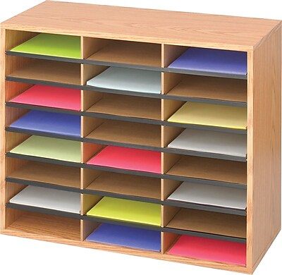 Safco 24 Compartment Literature Organizer