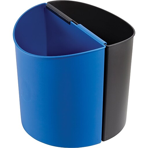 Safco® 9927 DeskSide Small Recycling Bin, 3 gallon