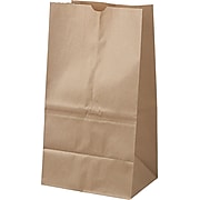 Lagasse, Squat Paper 15.87"H x 8.25"W x 6.12"D Food Bags, Brown, 500/Pack
