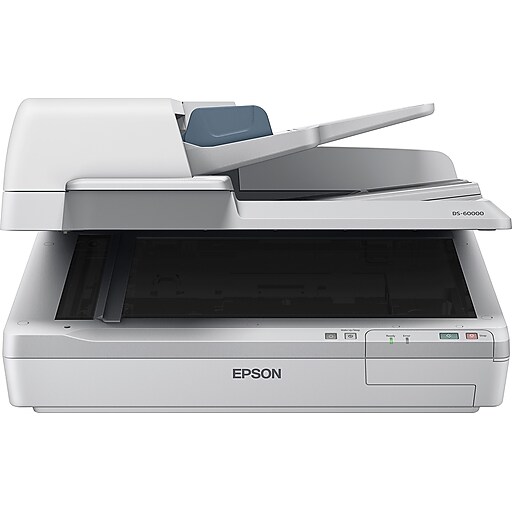 Epson WorkForce DS60000 Duplex Flatbed Desktop Document Scanner, White