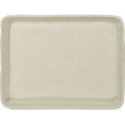 Chinet TUG Food Tray, Beige, 1 inch (H) x 9 inch (W) x 12 inch (Dia) by