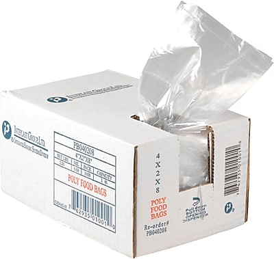 Inteplast Group Get Reddi Pinch & Seal Zipper Food Storage Bags, 16 Ounce, 1000 Ct