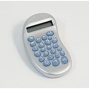 Bey-Berk D382 Ergonomic Calculator With Satinized Pearl Finish