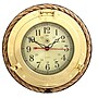 Bey-Berk SQ501 Brass/Solid Wood Porthole Clock With Rope~#|#~s0633449_sc7