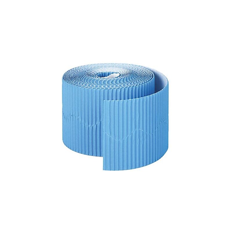 Pacon Scalloped Bordette Decorative Border, 2 1/4" x 50', Blue image 1