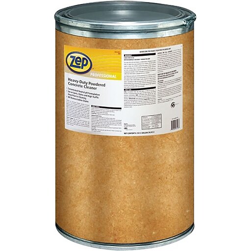 Amrep® Zep® 019R02934 HeavyDuty Powdered Concrete Cleaner, Orange, 40