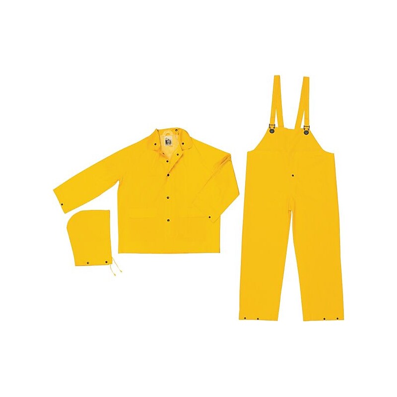 River City® 2003 Classic 3-Piece Rainsuit, Yellow, X-Large image 1