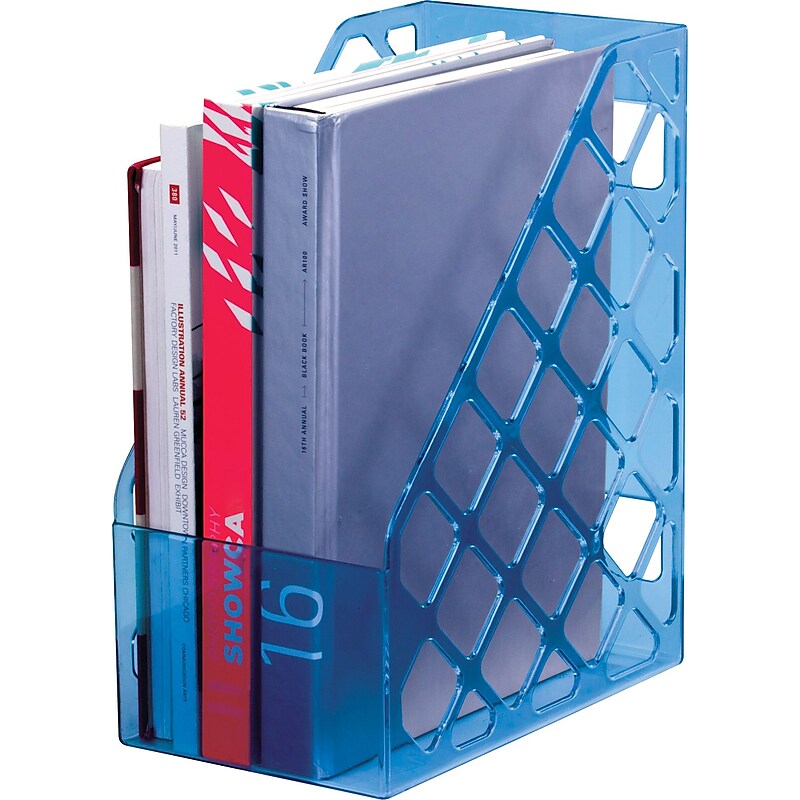 Officemate Magazine File, Blue Glacier (23219) image 1