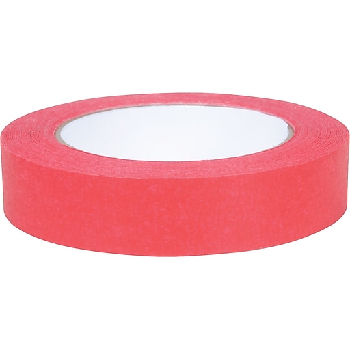 Duck Brand .94" x 60 yds Multipurpose Masking Tape, Red (240571) Staples