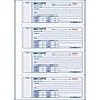 Money Receipt Forms, Carbonless, 3 Part, Hard Cover, 2-3/4" x 7", 200 Sets/Book (RED8L818)~#|#~s0639008_sc7